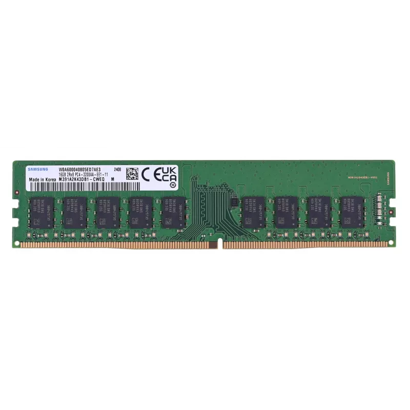 Samsung M391A2K43DB1-CWE módulo de memória 16 GB 1 x 16 GB DDR4 288 pinos DIMM ECC