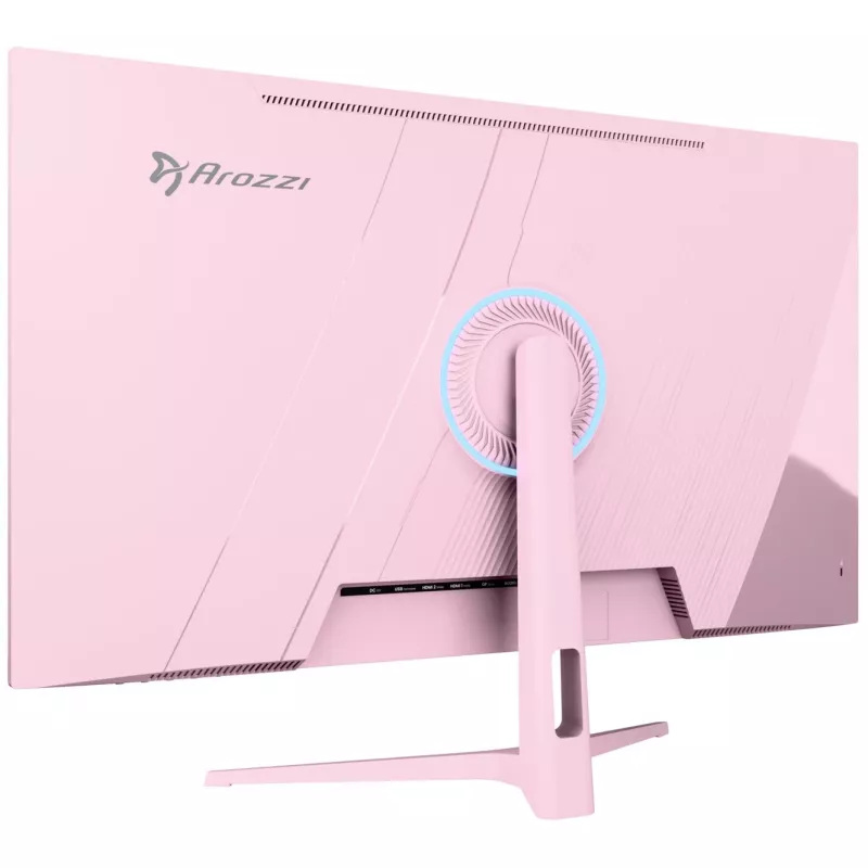 Monitor de computador Arozzi Nova 32 polegadas (80 cm) 2560×1440 Quad HD LED 1 ms 16:9 rosa com altifalantes e VESA
