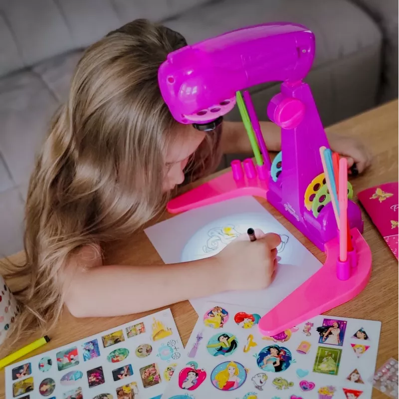 Projetor de princesa