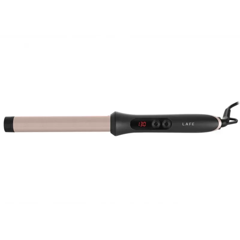 Modelador de caracóis LAFE Sleek & Shine Curler 25 mm LAFLKA47571 – bastão redondo 25 mm, modelador de caracóis elétrico