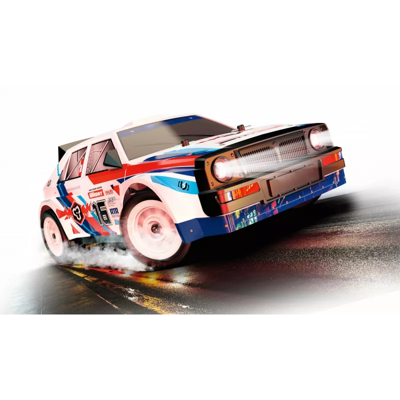Amewi LR16 veículo de rally drift RC telecomandado modelo carro de rally motor elétrico 1:16 (21092)
