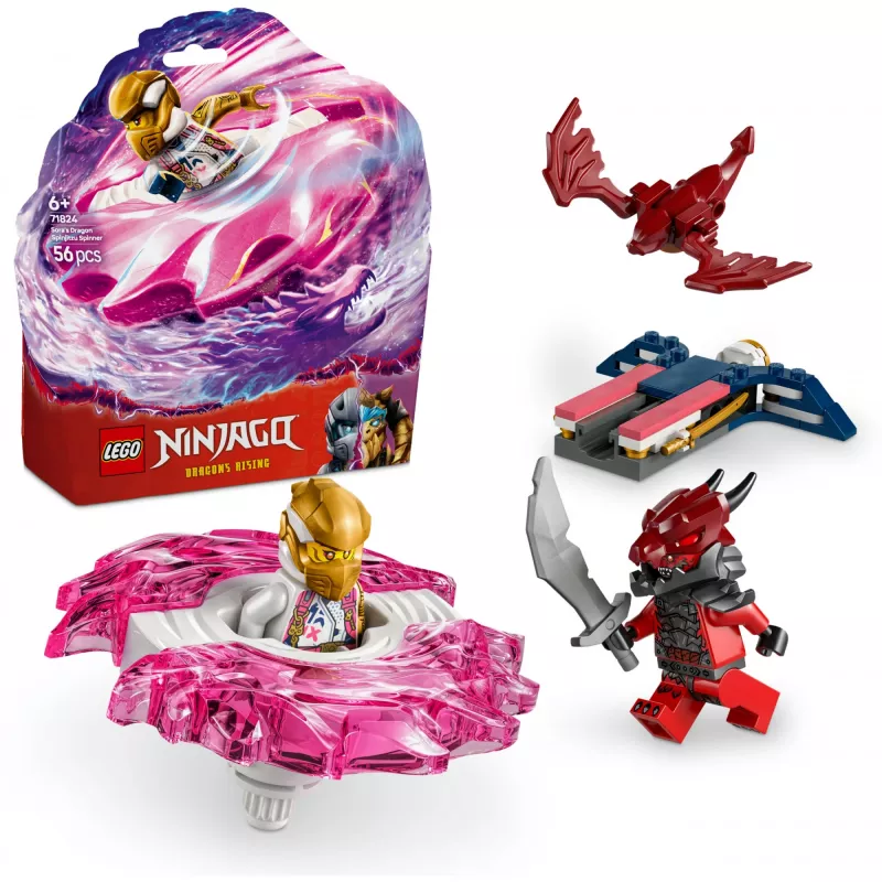 LEGO NINJAGO 71824 Spinner Spinjitzu do dragão da Sora