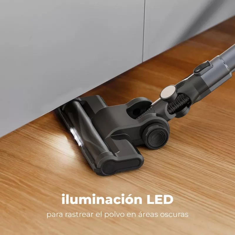 Aspirador de pó seco com bateria AENO SC1 MIF sem saco 120 W preto, cinzento 2200 Ah