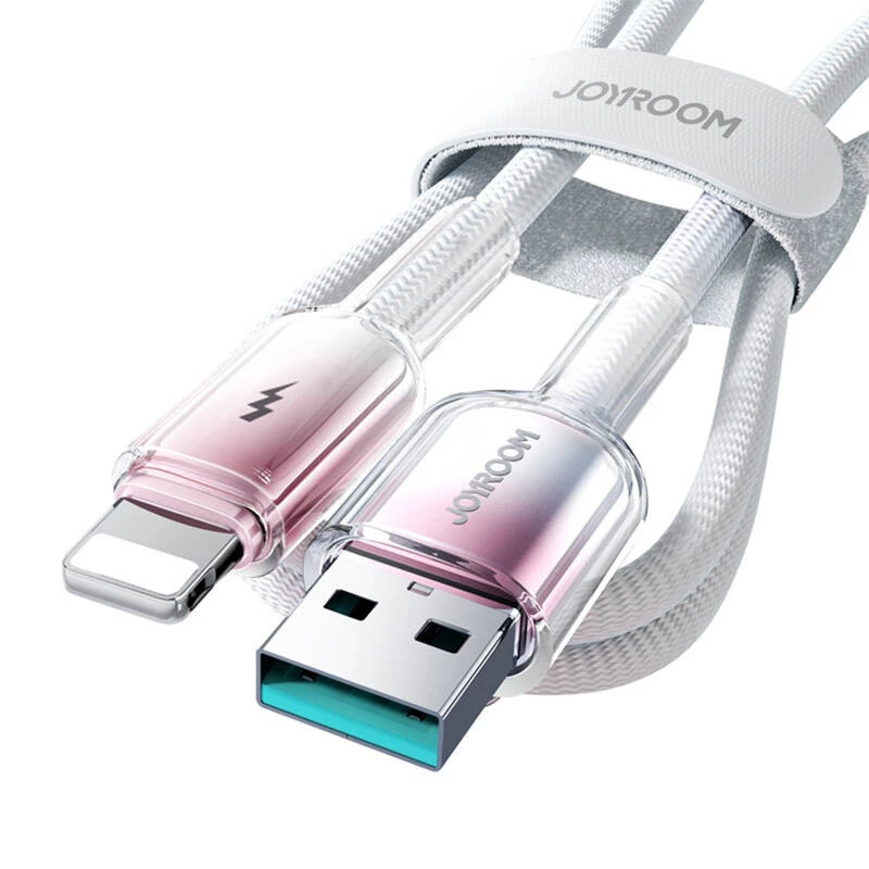 Cabo USB-A para Lightning Joyroom S-A42 3A 1,2 m branco