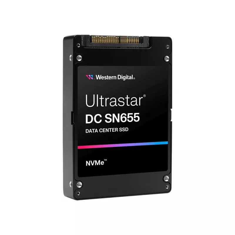 Unidade SSD WESTERN DIGITAL Ultrastar DC SN655 7,68 TB and3 PCIe TLC ISE Dual Port