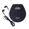 Leitor de CD portátil Denver DMP-395B Preto Reprodução MP3 Ecrã LCD