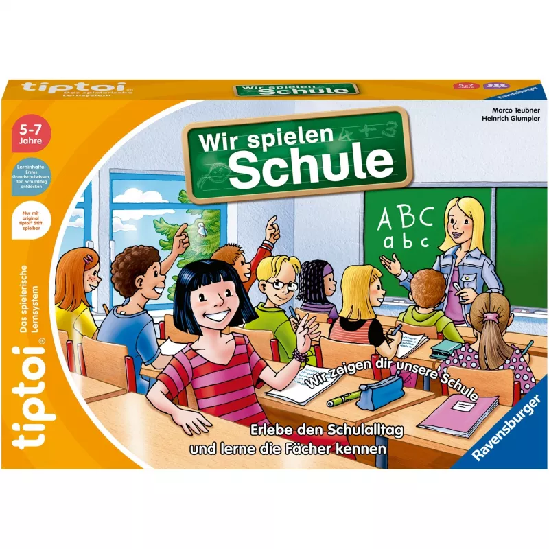 tiptoi Wir spielen Schule, jogo de tabuleiro