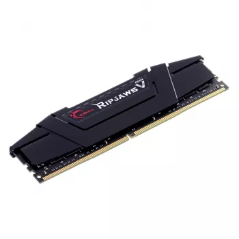 Memória RAM G.SKILL Ripjaws V Series (Intel XMP) DDR4 64GB (4x16GB) 3200MT/s CL16-18-18-38 1,35V para computador desktop UDIMM - preto (F4-3200C16Q-64GVK)