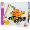 Constructor escavadora de rastos, brinquedo de construção 170 peças