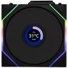 Lian Li UNI FAN TL Wireless LCD ARGB 120 mm Reverse Blade - preto