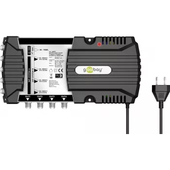 Multiswitch de satélite Goobay 9 entradas/4 saídas (64879)