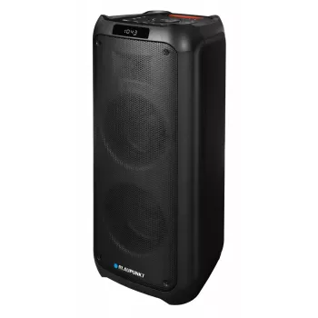Sistema de karaoke Blaupunkt PB10DB 1000W microfone com fio indicador LED