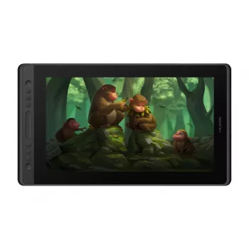 Mesa digitalizadora HUION Kamvas Pro 16 – 15,6 polegadas IPS, 1920×1080, área de trabalho 344,2×193,6 mm, 8192 níveis de pressão, USB com fios