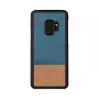 Capa para smartphone Man and Wood para Samsung Galaxy S9 Denim preto