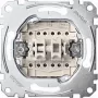 MERTEN mecanismo de interruptor de comutação duplo MEG3126-0000 10AX AC 250V MEG3126-0000 MEG3126-0000 (MEG3126-0000)