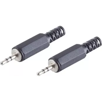 Conector de cabo ShiverPeaks BS51301-2 2,5 mm preto ficha 2 unid.