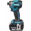 Makita DTD173RTJ aparafusadora de impacto a bateria, 3600 rpm, com baterias, carregador e mala, azul/preto