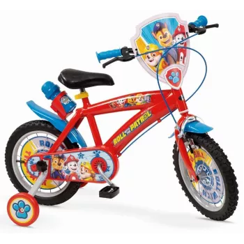 Bicicleta infantil 14 Paw Patrol vermelha 1478 menino NOVA TOIMSA