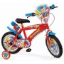 Bicicleta infantil 14 Paw Patrol vermelha 1478 menino NOVA TOIMSA