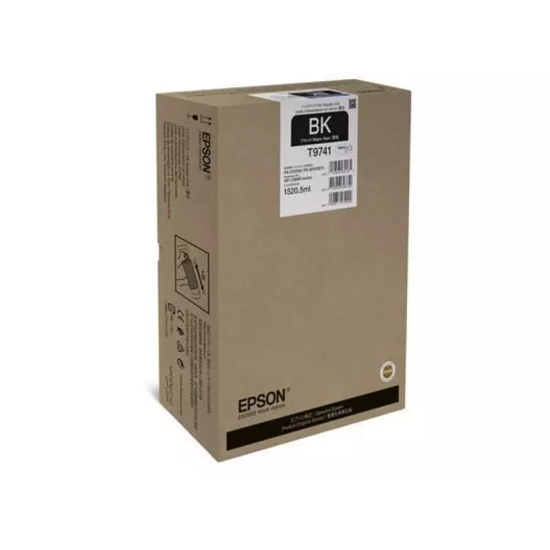 Unidade de tinta Epson WorkForce Pro WF-C869R preto unidade de tinta original de alto rendimento