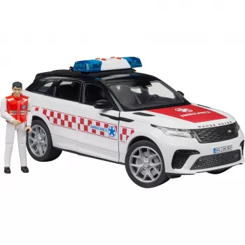 Veículo Range Rover Velar Bombeiros com figura