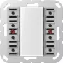 JUNG A 5072 TSM Módulo sensor de botão KNX, standard, de 2 elementos