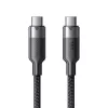 Cabo Vention USB 3.2 5A 10 Gbps 1 m BK USB-C para C