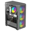 Caixa|XILENCE|ATX/micro ATX/Mini-ITX|preto|Midi Tower|PC|XG161