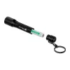 Lanterna Ledlenser P3R preta — lanterna de chaveiro LED compacta recarregável