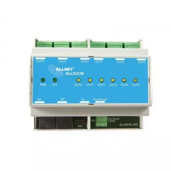 Relé elétrico ALLNET ALL3527B azul branco