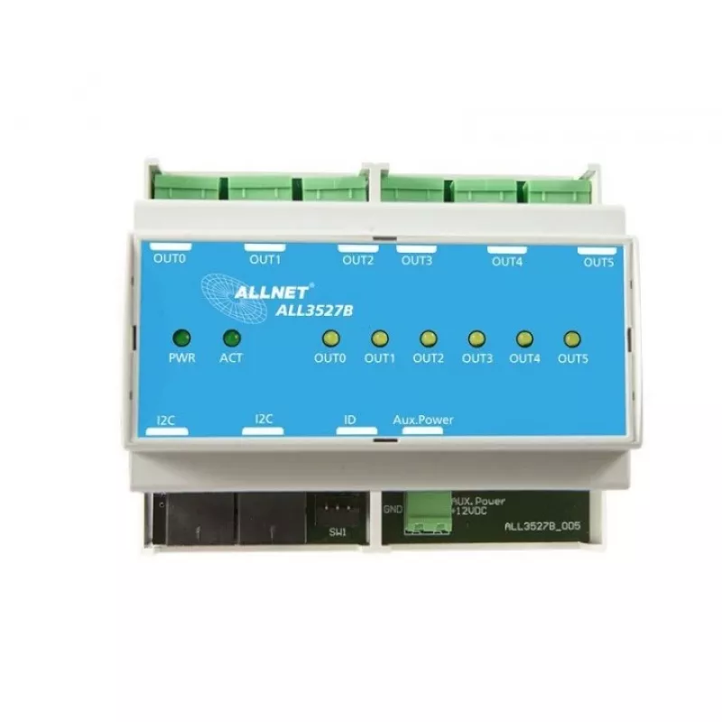 Relé elétrico ALLNET ALL3527B azul branco