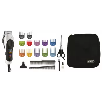 Máquina de cortar cabelo Wahl Color Pro Plus preto, branco 10