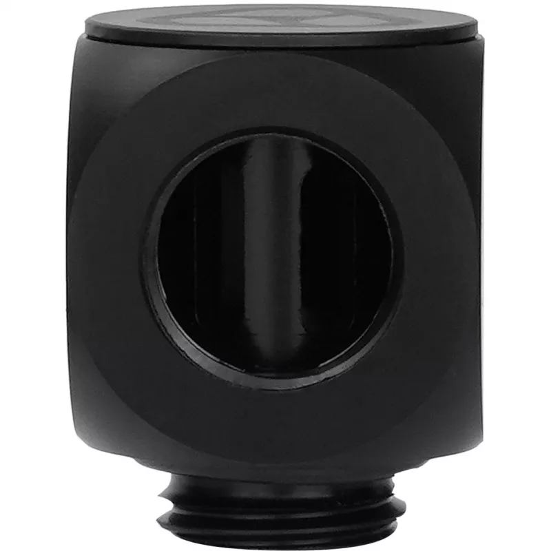 Thermal Grizzly DeltaMate Rotary 90° – Conector de refrigeração líquida, preto, 1 unid. (TG-DM-FIT-0003)