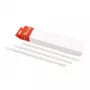 Pente de encadernação Peach 510567 branco 95 folhas de capacidade 1,2 cm de diâmetro