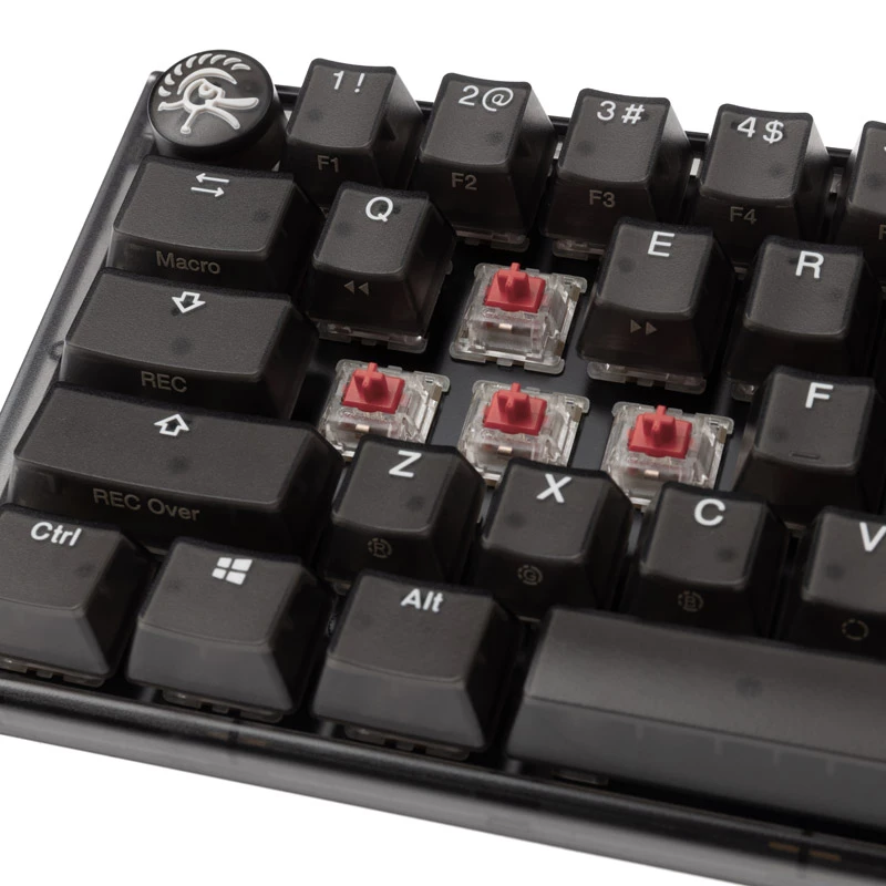 Teclado Ducky One 3 Aura Mini Gaming USB QWERTY US International preto