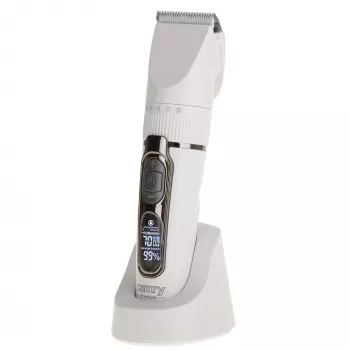 Máquina de cortar cabelo sem fios Camry CR 2841 com visor LCD e 6 definições de comprimento