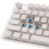 Teclado gaming Ducky One 3 RGB USB QWERTY US English branco