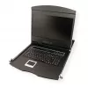 VALUE 26.99.0190 Consola KVM de 19 polegadas, 8 portas, USB, disposição do Reino Unido