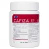 Pastilha de limpeza URNEX Cafiza E31 para máquinas de café, dispensador em tubo, 100 pastilhas, branco