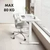 Secretária com ajuste elétrico de altura ergo office ER-400 W — altura máx. 1160 mm, carga máx. 80 kg