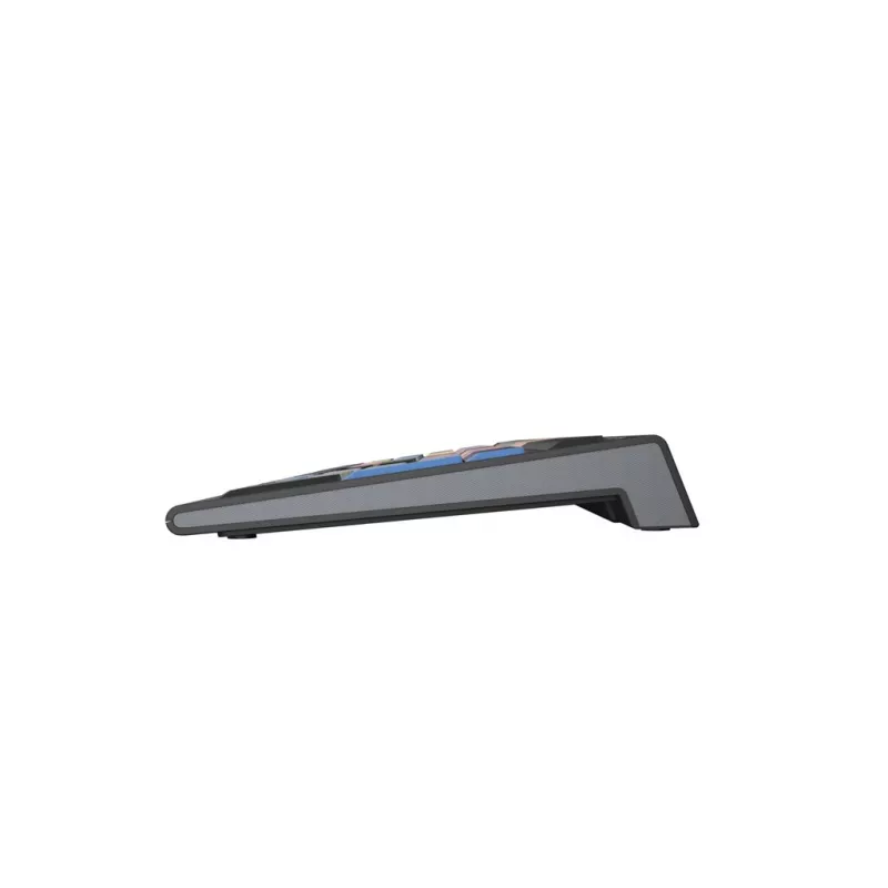 Teclado Logickeyboard LKB-EDIUS-A2PC-FR universal USB AZERTY francês preto