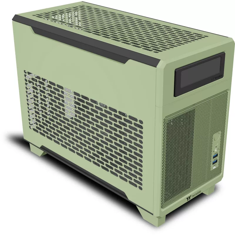 Caixa de PC Thermaltake TR100 Mini Tower verde