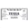 Pilhas Tesla AAA prateado+ alcalinas LR03 1150 mAh (24 unid.) (13032410)