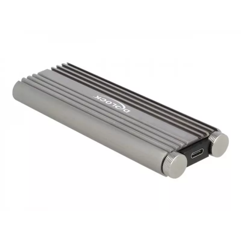 Caixa para SSD DeLOCK 42001 prateado M.2