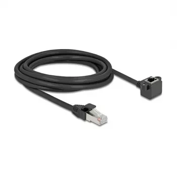 Cabo de rede DeLOCK 81099 RJ-45 Cat6 3m preto