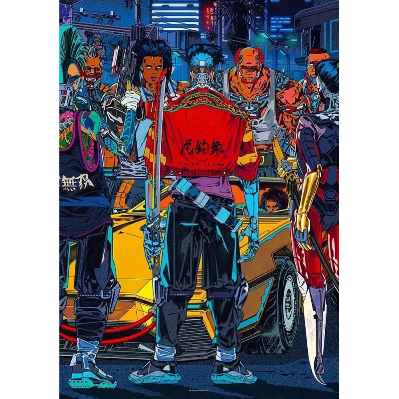 Puzzle Good Loot Comic Book: Cyberpunk 2077 Kickdown, 1000 peças