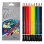 Lápis de aguarela Colorino Artist 12 cores e pincel