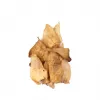Snacks para cães UNISZKI orelha de vitela — artigo de mastigar monocomponente de carne de vitela, 10 unid., higiene dentária, sem glúten e sem açúcar