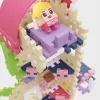 Marioinex Mini Waffle Princess Fantasy Torre, blocos de construção de 148 peças