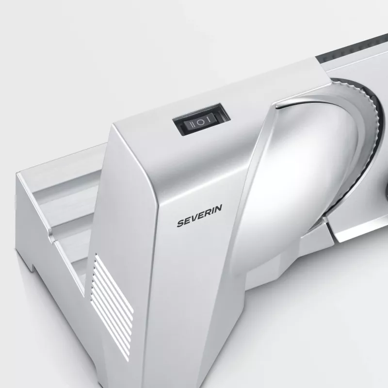 Máquina de cortar fiambre Severin AS 3917 Elétrica 150 W Cinzento Plástico